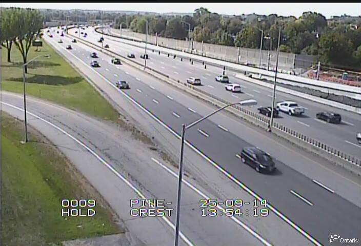 Traffic camera image at 2025-09-14 17:55:27