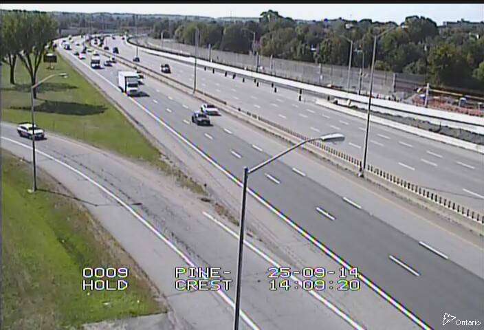 Traffic camera image at 2025-09-14 18:10:27