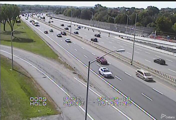 Traffic camera image at 2025-09-14 18:45:31