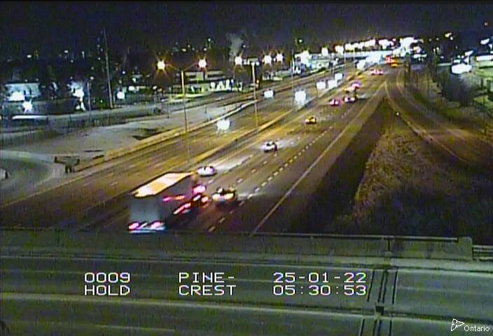 Traffic camera image at 2025-01-22 10:35:22