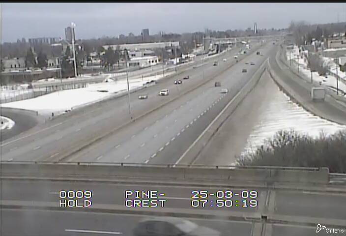 Traffic camera image at 2025-03-09 12:55:20