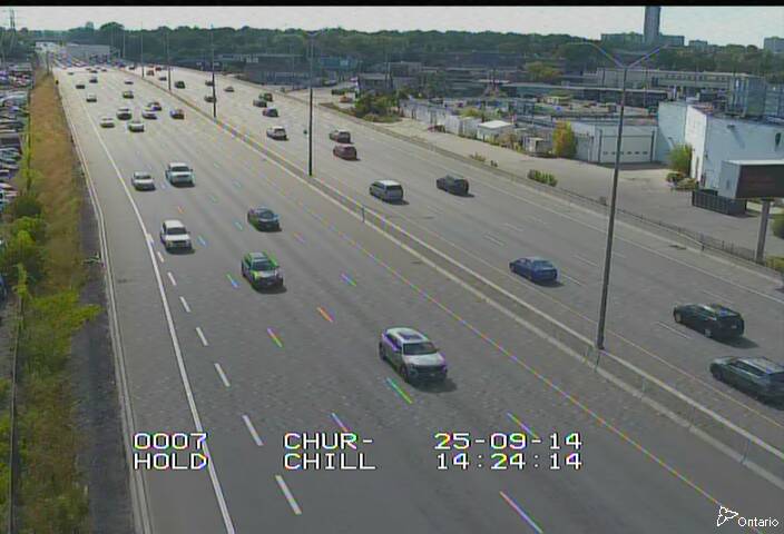 Traffic camera image at 2025-09-14 18:25:31