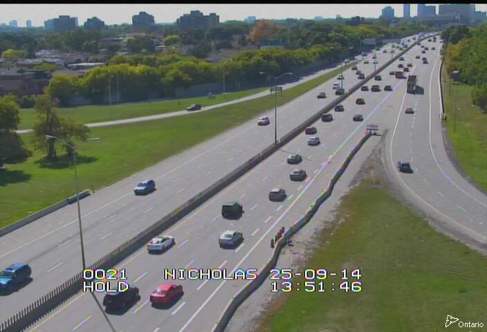 Traffic camera image at 2025-09-14 17:55:28