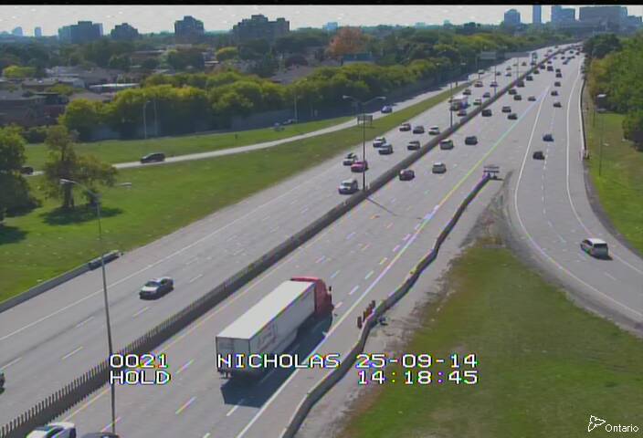 Traffic camera image at 2025-09-14 18:20:27