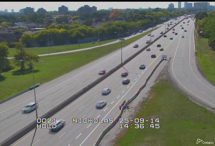 Traffic camera image at 2025-09-14 18:40:33