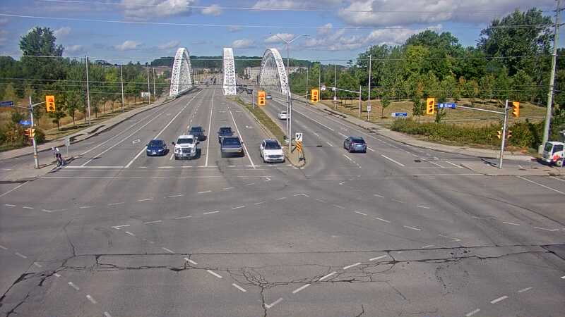 Traffic camera image at 2025-08-24 14:45:37