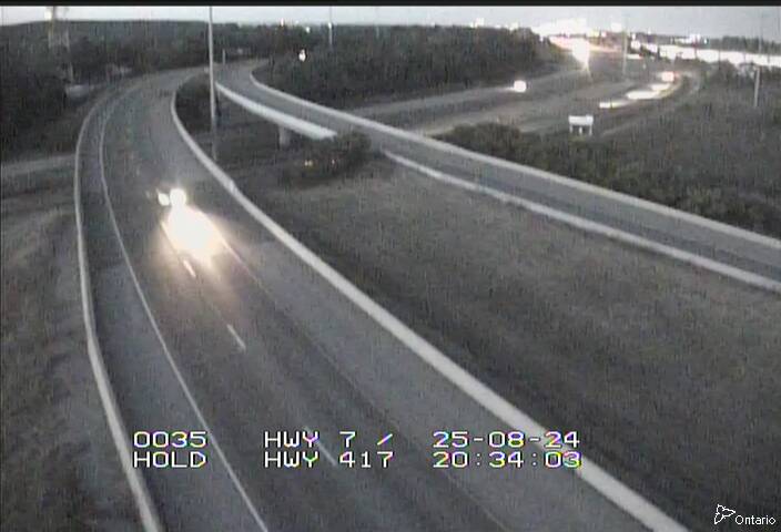 Traffic camera image at 2025-08-25 00:35:54