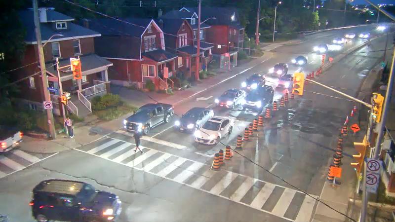 Traffic camera image at 2025-08-25 00:26:04